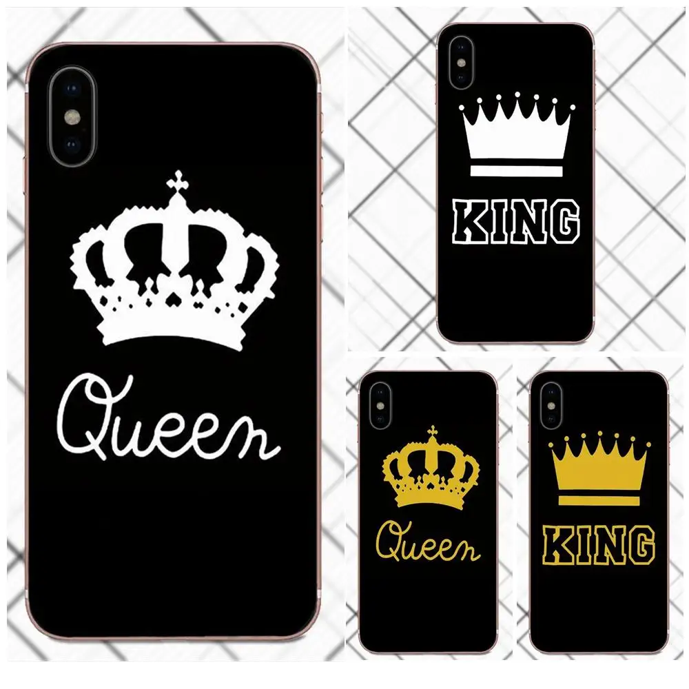 Чехол из ТПУ с узорами King queen для Huawei NOVA 2 V20 Y3II Y5 Y5II Y6 Y6II Y7 Y9 G8 G9 GR3 GR5 GX8 Prime 2018