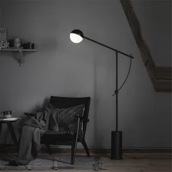 

Modern Loft MetalStanding Floor Lamp Industrial Bar Creative Studio Retro Tripod Black for Living Room Deco Salon Living Room