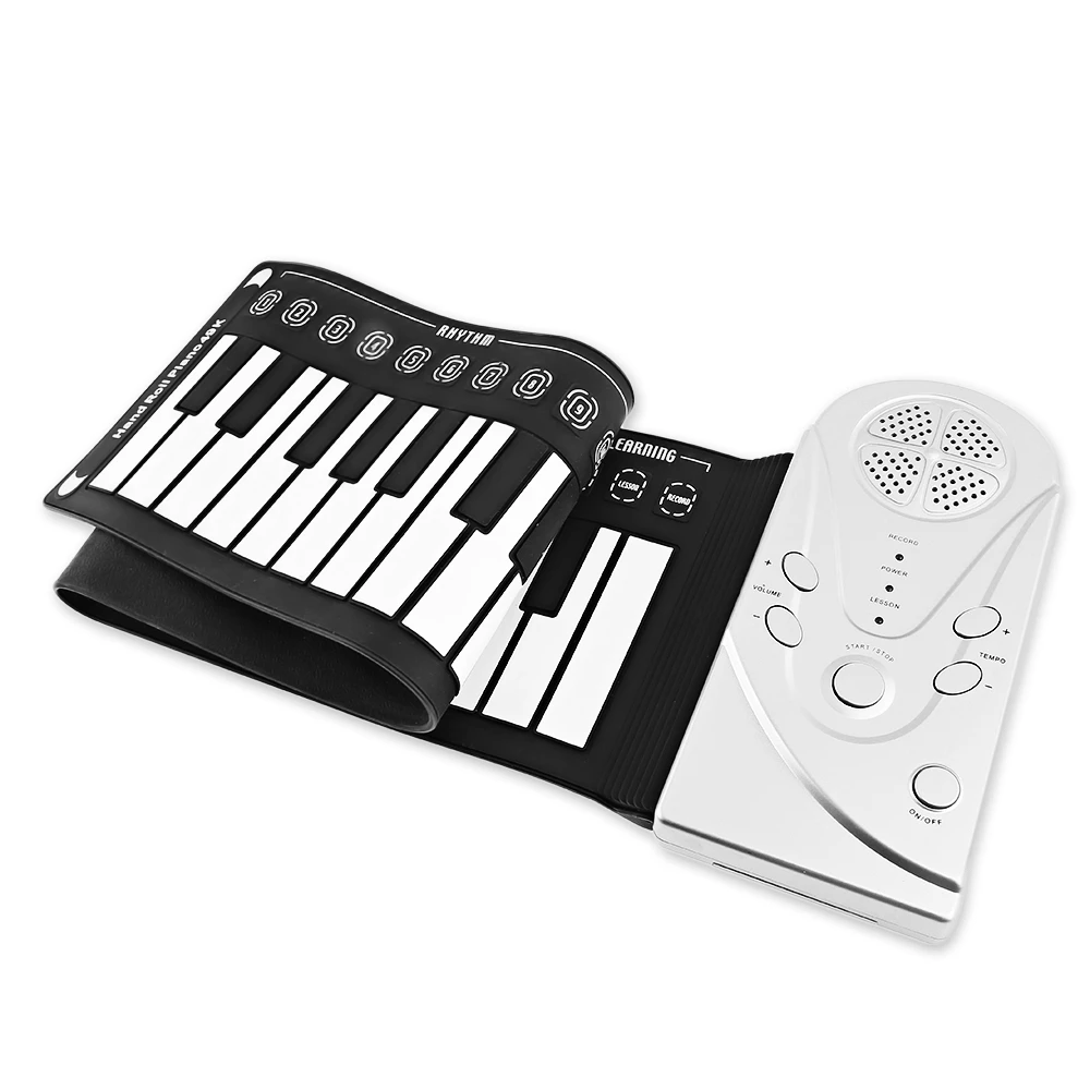 49 Keyboard Portable Folding Electric Silicone Soft Keys Piano Beginner Practice Player Musical Instrument Educational Kids Toys (12)