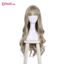 Парик л-электронной Новое поступление DARLING в FRANXX 556 Косплэй парики Kokoro парики 80 см длинные волнистые синтетические волосы Perucas Косплей парик