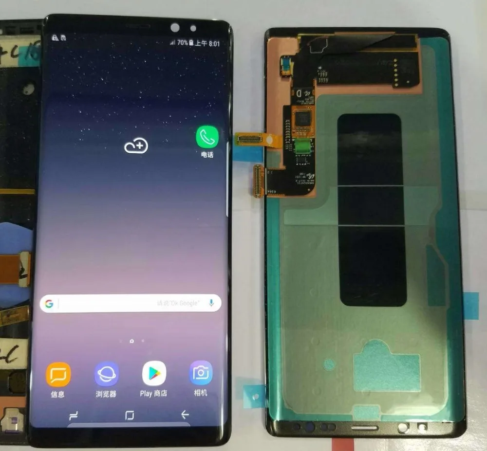 100 Tested For 6.3" SAMSUNG GALAXY Note 8 LCD N9500 N9500F Touch
