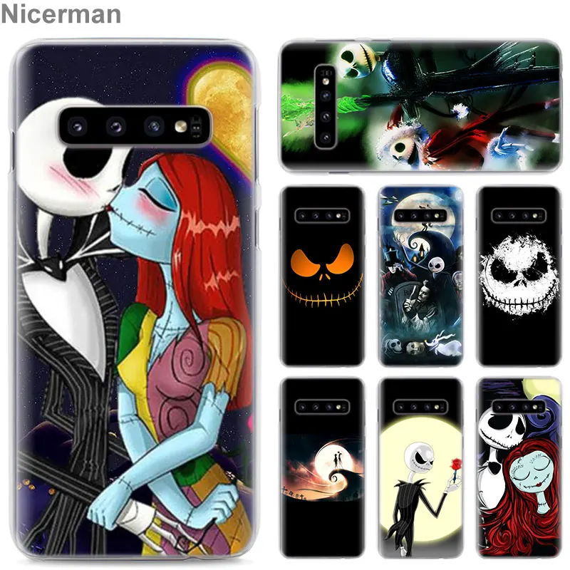 

nightmare before christmas Jack Phone Cases for Samsung Galaxy S10e S10 Plus S8 S9 Plus S6 S7 Edge A40 A50 A70 M20 Case Coque