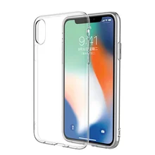 Funda de teléfono transparente Simple y elegante para iPhone 6/6 P/6 S/6SP/7/7 p/8/8 P/X/XS/XSM, Material de silicona a prueba de golpes a prueba y a prueba de polvo