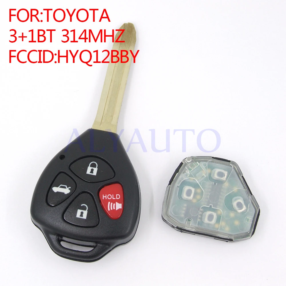 4 Buttons Remote Key 314 MHz for TOYOTA Camary HYQ12BBY | Автомобили и мотоциклы