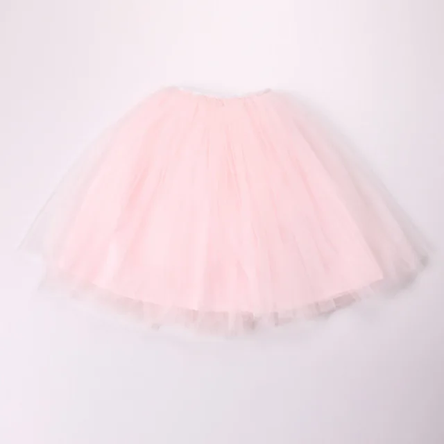 2018 Summer Fluffy Soft Tulle Girls Tutu Skirt Pettiskirt Medlium Long Girls Skirts for 6M-13Y Kids Mesh Ball Gown Skirt DQ867 6