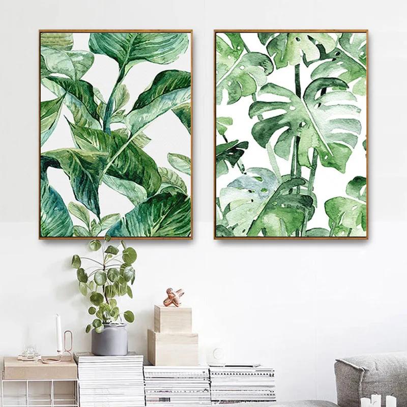 HAOCHU-N-rdico-Cartaz-Pintura-Da-Lona-Da-C-pia-Da-Arte-Da-rvore-Da-Floresta