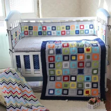 Синий бриллиант 5 шт. хлопок детская кроватка постельные принадлежности одеяло бампер лист пыли рюшами милое постельное белье набор для новорожденного ребенка