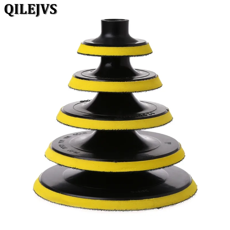 QILEJVS Polisher Self adhesive Sucker Plate Sandpaper Sucker Polishing