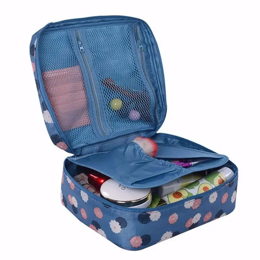 New Arrival Travel Cosmetic Makeup Toiletry Case Bag Wash Waterproof Home Organizer Storage Pouch Handbag