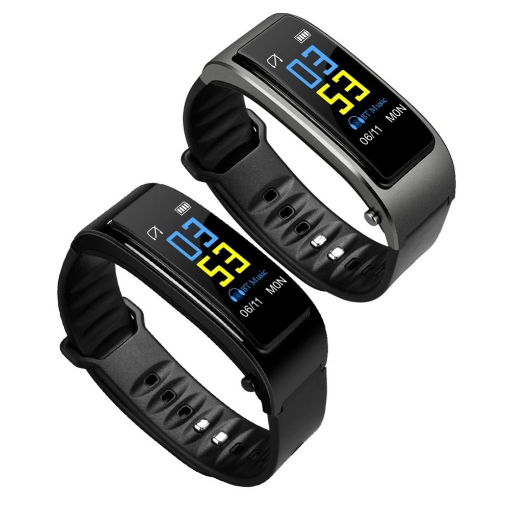 armoede Buik Luik Bluetooth Y3 Color Headset Talk Smart Band Bracelet Heart Rate Monitor  Sports Smart Watch Passometer Fitness Tracker Wristband - Wristbands -  AliExpress