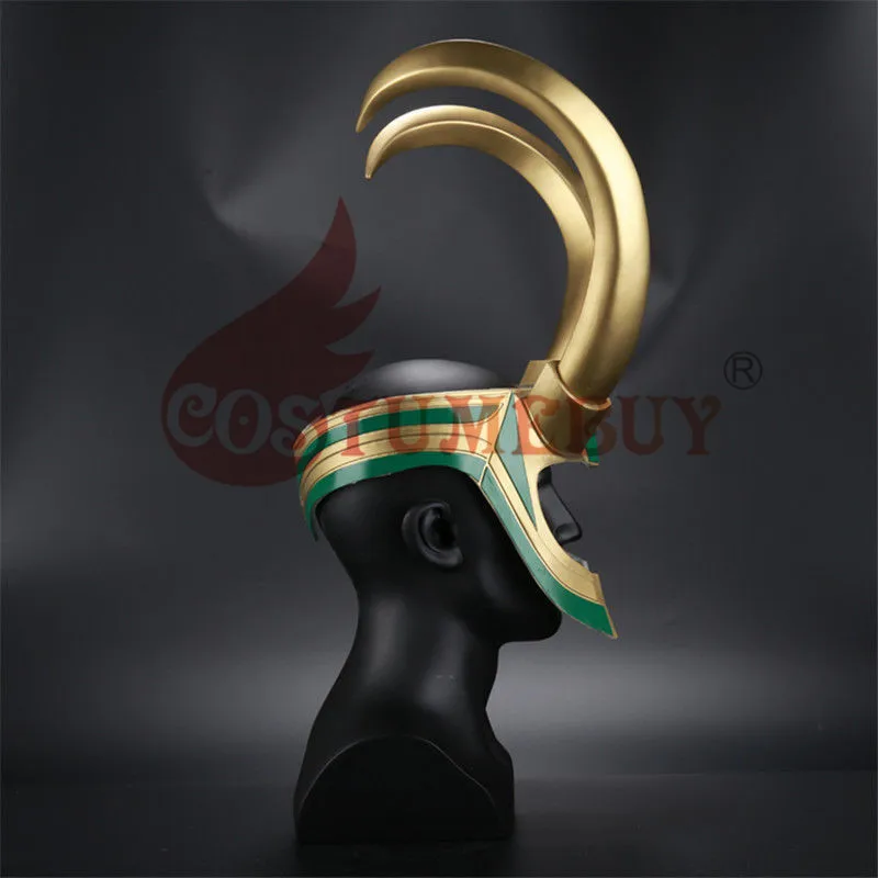 Костюм для косплея Loki Laufey son из ПВХ шлем Хэллоуина реквизит костюма Вечерние