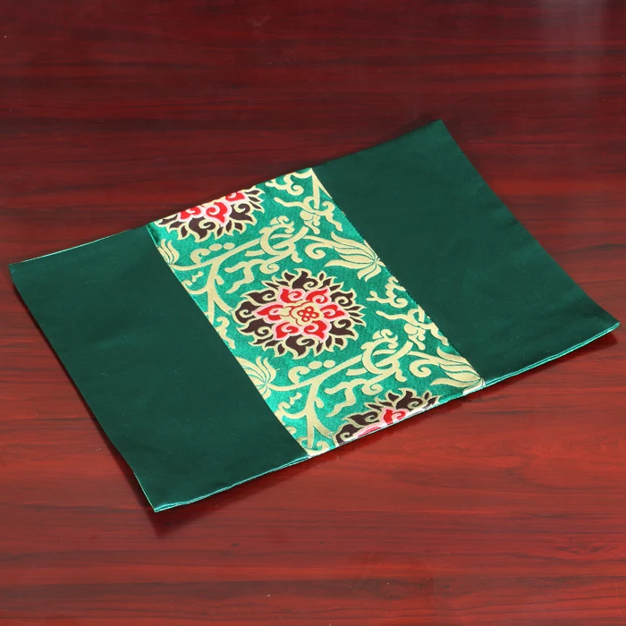 Luxury Patchwork Rectangle Dining Table Pads Plate Placemat Pallet