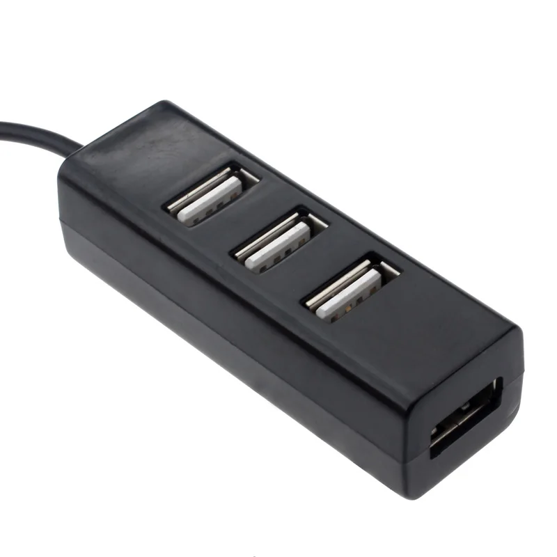 CARPRIE USB 2,0 Hub адаптер мини-usb 2,0 Hi-Скорость 4-Порты и разъёмы разветвитель адаптер для ПК компьютер