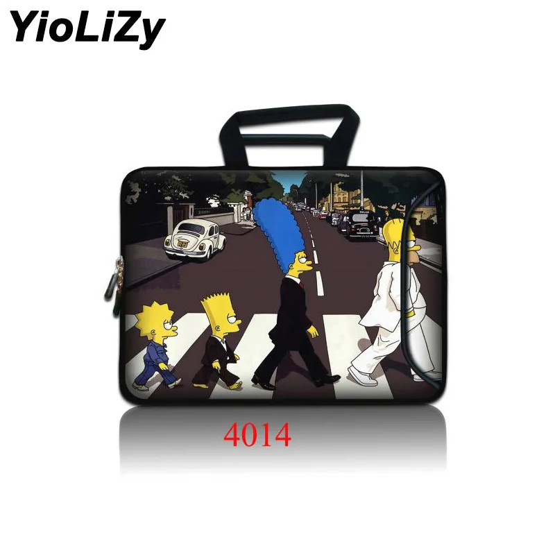 

10 12 13 14 15 17 Inch Neoprene Laptop pouch Tablet Bags Notebook protective cover with pocket for Macbook Air Pro case SBP-4014