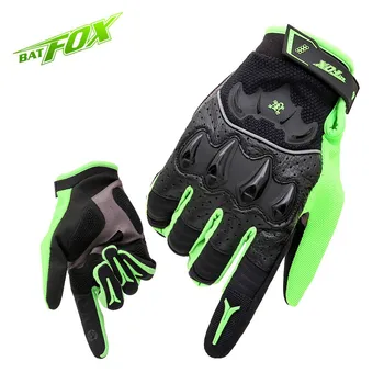 

BATFOX 2019 Hot MTB Men Cycling Full Finger Lycra Leather Anti-wear Bicycle Glove Outdoor Sports Tactical Gloves Free Shipping