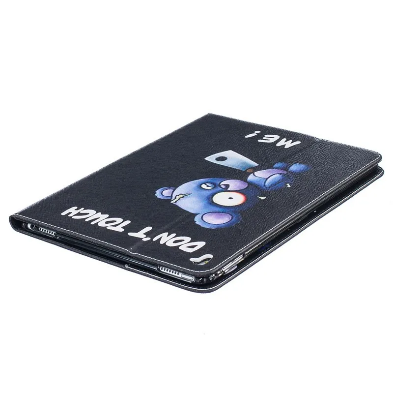 Cute Bear Case PU Leather For Ipad Pro 9.7 Case for Ipad Pro Mini Butterfly Flower Stand Tablet Cover 9.7 Inch Wallet Fip Cases (40)