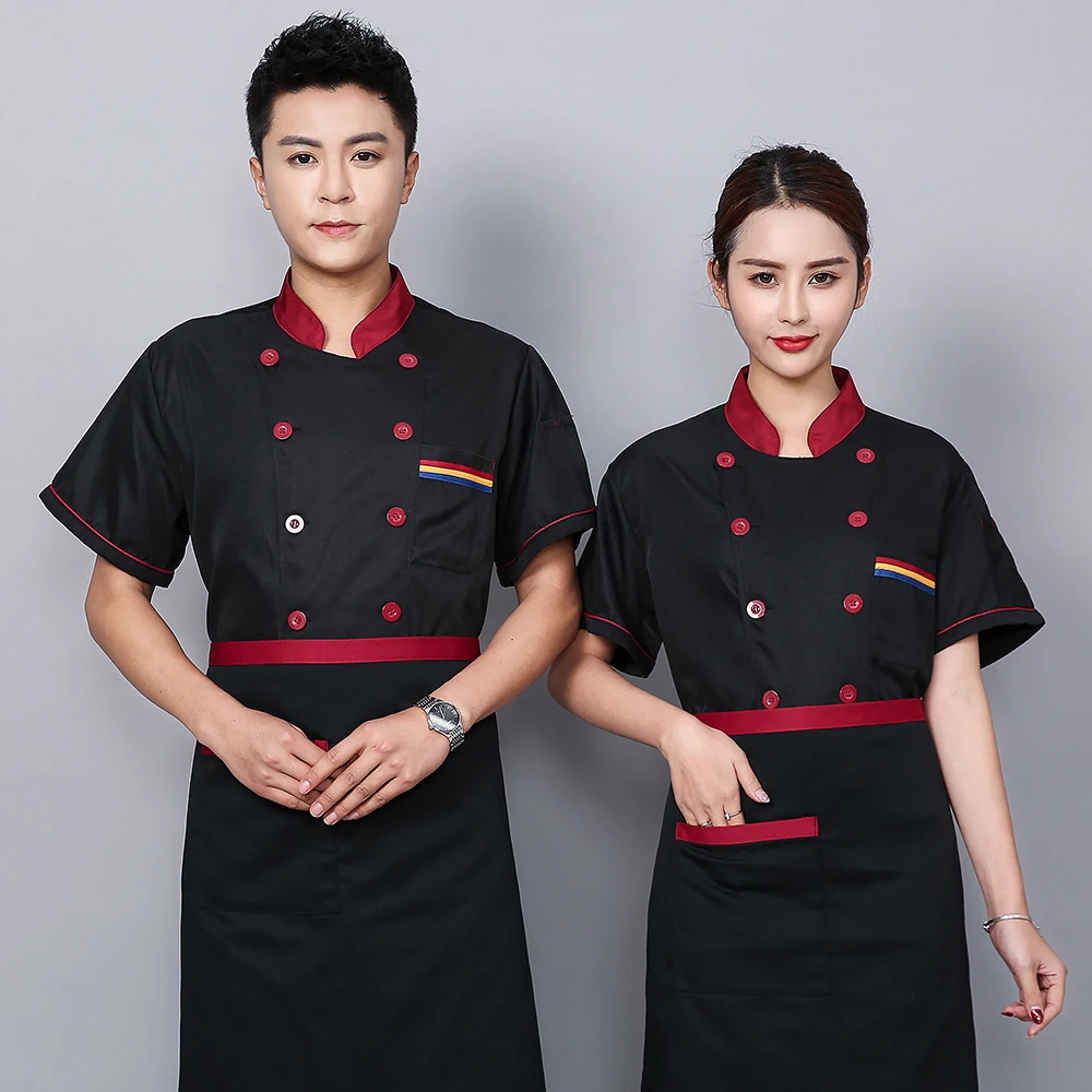 2019 шеф повара форма лето обувь с дышащей сеткой отель Uniforme кухня повар ресторана куртка парикмахеры для мужчин женщин Рабочая одежда опт
