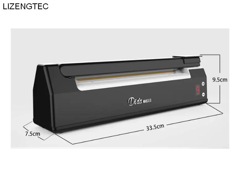 LIZENGTEC дизайн уплотнитель термозапечатывающий ламинатор машина уплотнение 200*2 мм светодиодный