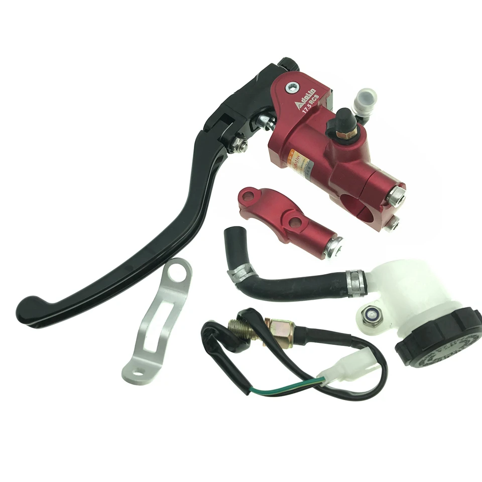 Universal de Freio para Motocicletas Bomba de Embreagem e Cilindro Mestre para Alavanca de Freio de 7 Cnc para Yamaha Bomba Rcs Adin Px7 Kawasaki Suzuki - 8 22mm 7 10 de embreagem e cilindro mestre para alavanca