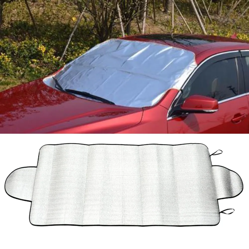 

SunShade Cover Car Snow Ice Protector Visor Sun Shade Fornt Rear Windshield Cover Block Shields A1