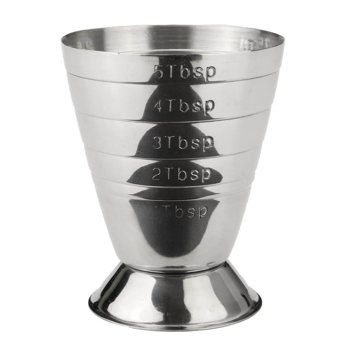 Stainless Steel Measuring Shot Cup Ounce Jigger Bar Cocktail Drink