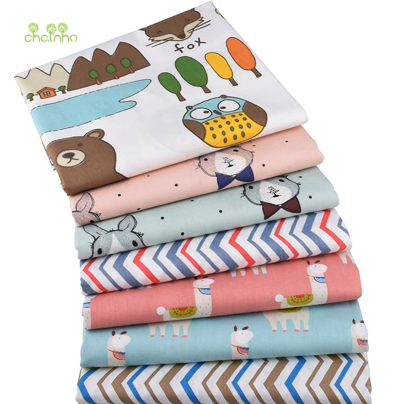 

Chainho,New Cute Cartoon Series,Printed Twill Cotton Fabric,For DIY Sewing&Quilting Baby&Children's Sheet,Pillow Material,CC321