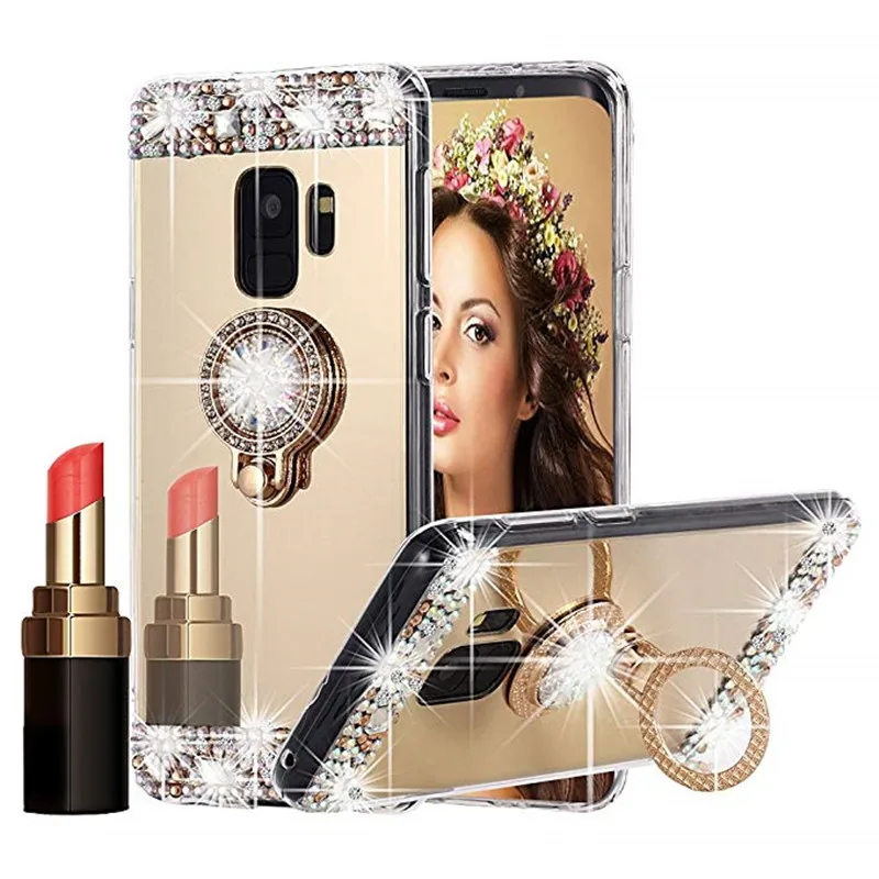 

J2 J4 J8 2018 NOTE 9 8 Bling Mirror Case For Samsung Galaxy A50 A30 A20 S10 PLUS S10E S8 S9 A6 A8 J4 J6 PLUS A7 A9 2018 M10 M20