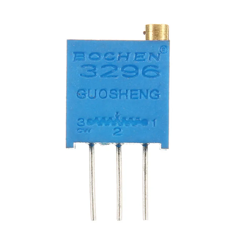 13 шт. 13 значений 3296 многооборотный Подстроечный резистор набор подстроечных резисторов высокой точности 3296 переменный резистор с бесплатной коробкой электронный diy Набор