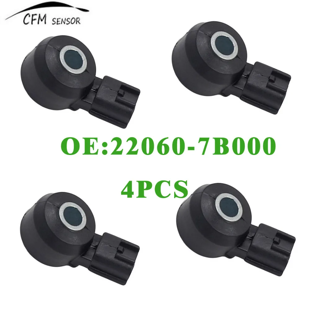 

4pcs New 22060-7B000 Knock Sensor Fits for Mercury Villager Nissan Frontier Quest Xterra