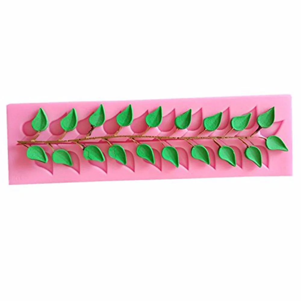Long Strip Lace Tree Leaf Chocolate Wedding Cake