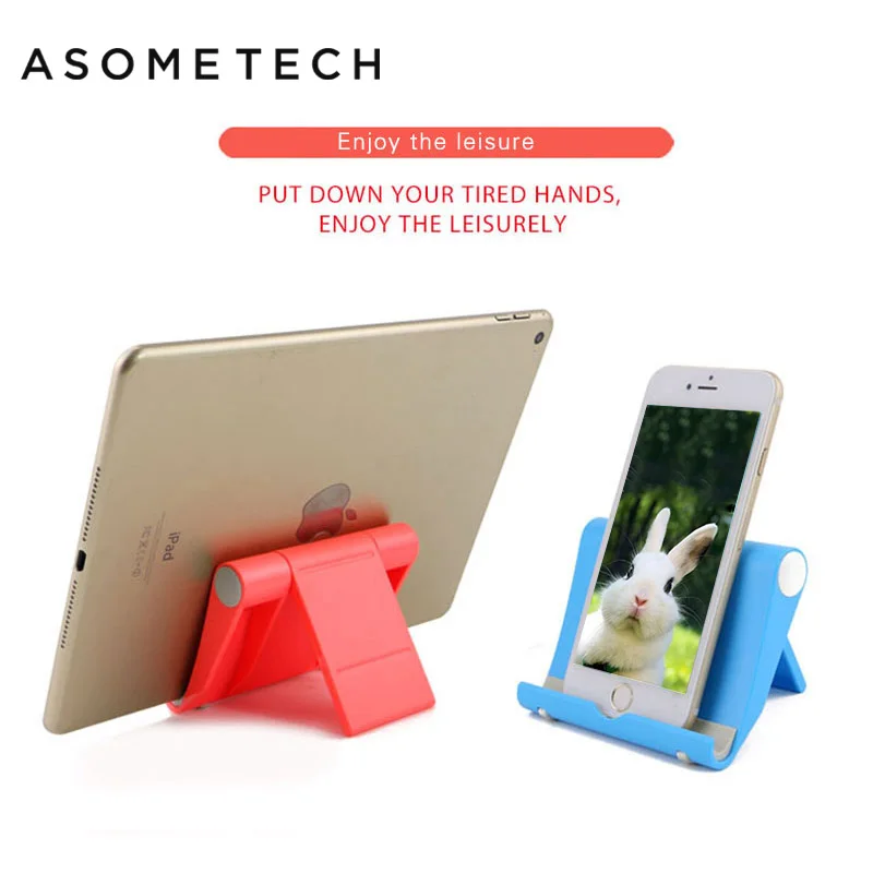 

Universal Portable Adjustable Tablet PC Stand Holder Bracket Mount Support For ipad 2018 Mipad 4 SAMSUNG iPhone X 8 Smartphone