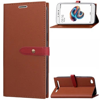 

For Redmi 5A Wallet Leather Case Ultra Thin 360 Protective Magnetic Card Slots Holder Shockproof Phone Cover For Xiaomi Redmi 5A