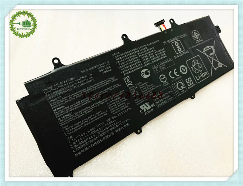 GYIYGY 15 4 V 50Wh C41N1712 Аккумулятор для ноутбука ASUS GX501 GX501GI GX501G GX501GM GX501GS GX501VS-XS71 0B200-02380100 |