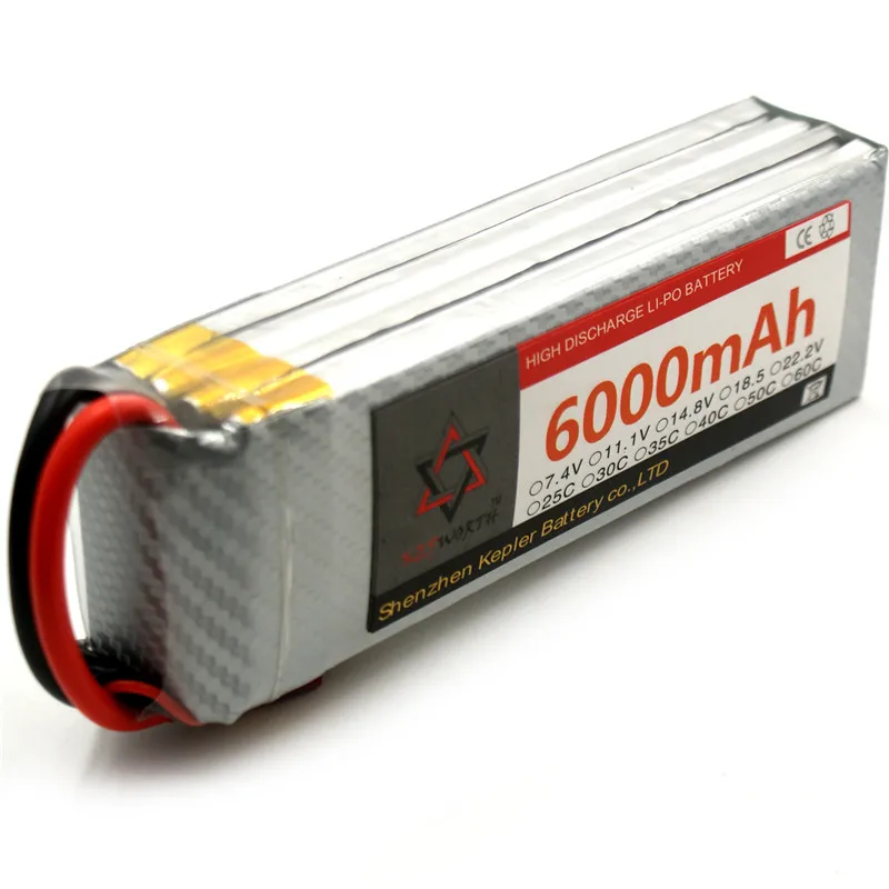 RC игрушка Lipo батарея 6S 22 2 V 30C 1300mAh 1800mAh 3000mAh 3500mAh 4500mAh 5200mAh 6000mAh для автомобиля