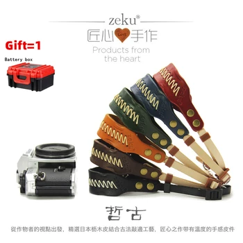 

6 colors Ever Ready Leather Hand Strap Comfort Padding, Improved Grip Strength and Protection for all Cameras SLR/DSLR Cameras