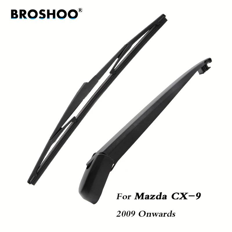 Broshoo Car Rear Wiper Blades Back Windscreen Wiper Arm For Mazda Cx9