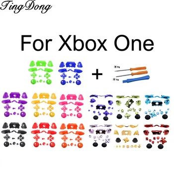 

High Quality Bumper Triggers Buttons Replacement Full Set D-pad LB RB LT RT Buttons + T8H&T6 Tools For Xbox One Elite Controller