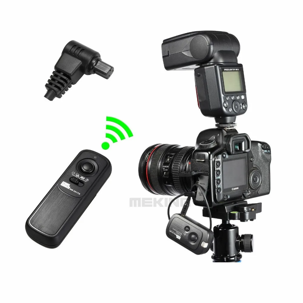 Pixel RW221 N3 Wireless Shutter Release Remote Control for Canon 50D