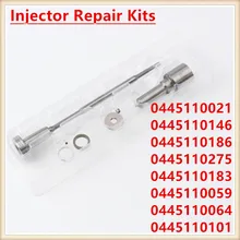 Injector Kits de Revisão 0445110021 0445110146 0445110186 0445110275 0445110183 0445110059 0445110064 0445110101 Kits de Reparo