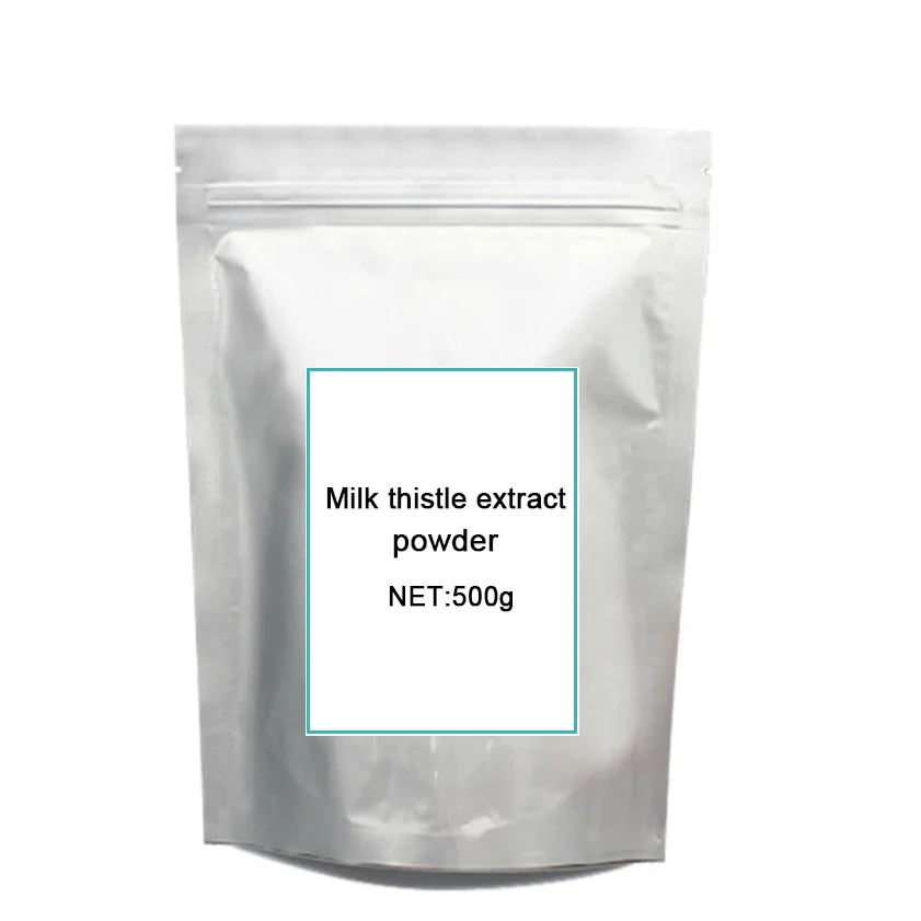 high content Milk thistle extract Silybin silymarin silibinin Repair Liver Health liver detox pills 500g free shipping
