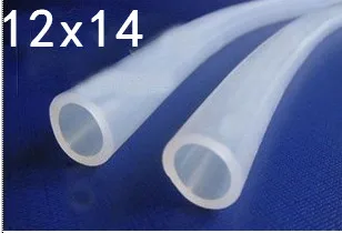 

12mm x14mm Food Grade Medical Use FDA Silicone Rubber Tube Garden Hose Reels