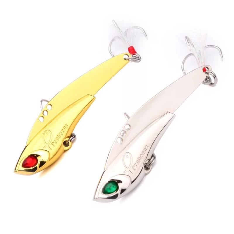 

1pcs Model Metal VIB Lures 11g/16g/23g Vibratory Spoon Baits Fish Bait Bass Artificial Cicada Lure vib Bait For Fishing