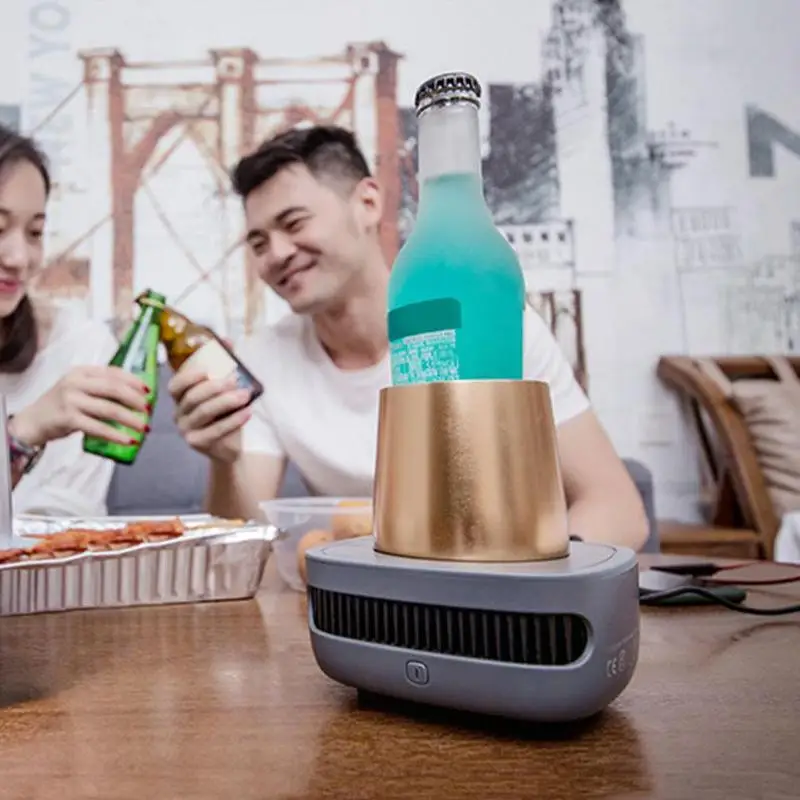 

350 ml Heating Cooling Cup Creative 36W Fast Continuous Car Vehicle Heating Cooling Cup Electric Kettle Drink Heater Cooler