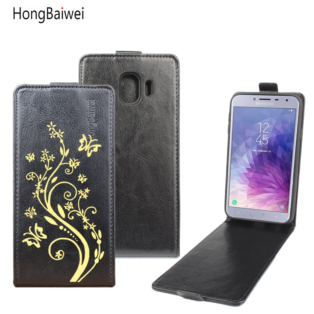 

Leather Case For Samsung J4 2018 Case High Quality Original Flip Case Shell For Samsung J6 2018 Cover Phone Cases Funda Bags