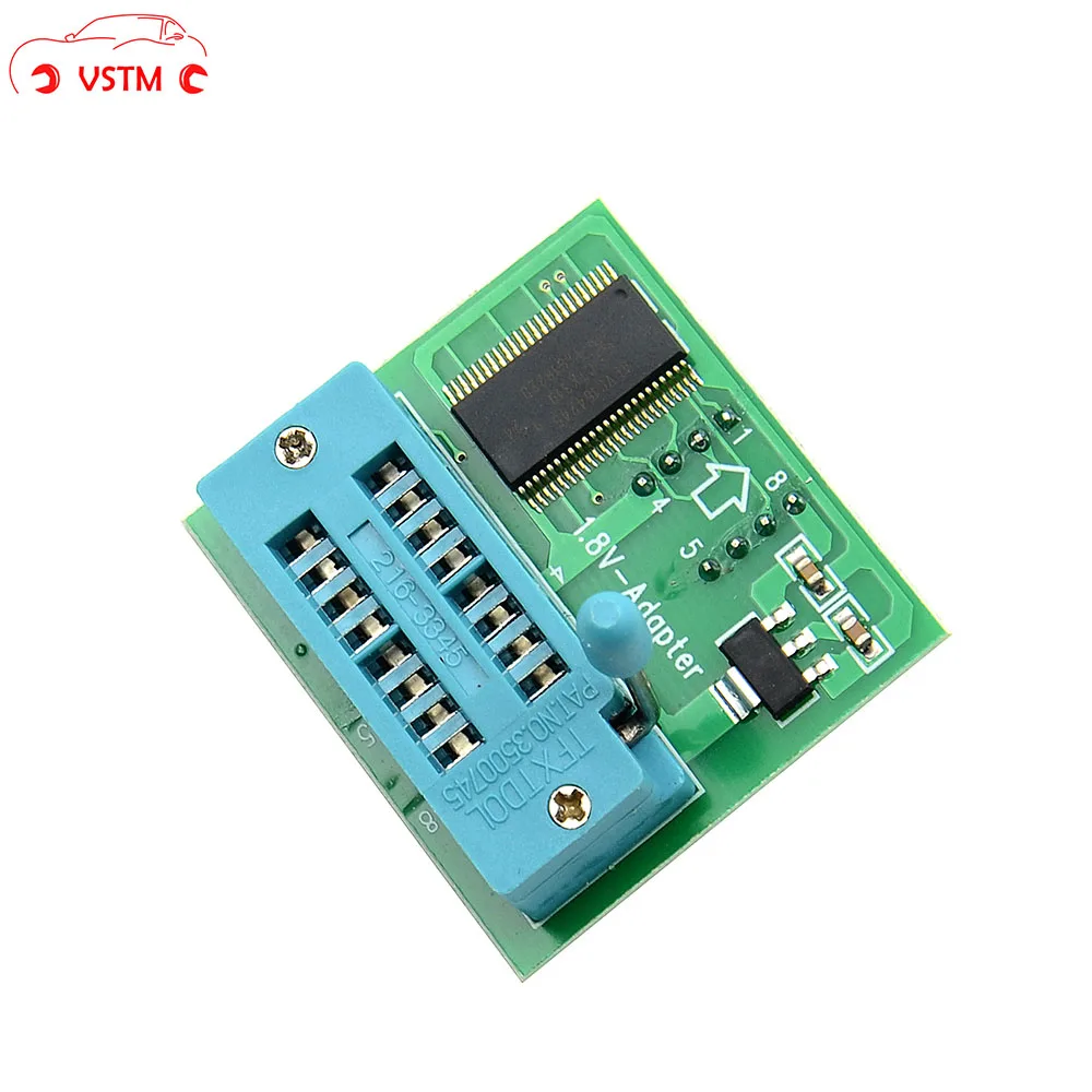 Новейшая модель; 1,8 V адаптер переменного тока для материнская плата 1,8 в SPI флэш-SOP8 DIP8 W25 MX25 программистов TL866CS TL866A EZP2010 EZP2013 CH341