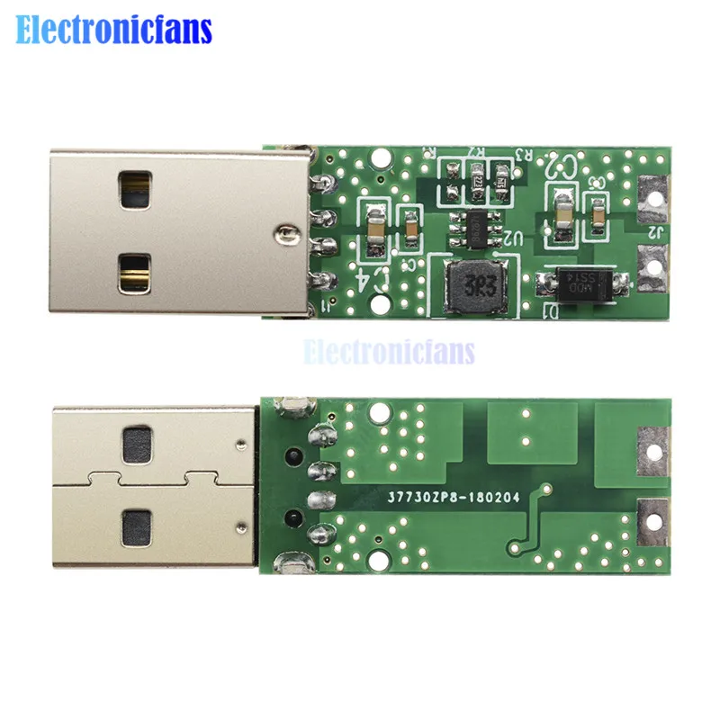 Модуль повышения мощности от 5 В до 12 USB повышающий преобразователь напряжения Вт