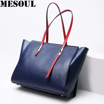 

2018 Winter Fashion Women Leather Handbags Large Capacity Shoulder Bags Female Trapeze Shopping Bags Luxury Brand Big Tote Bag