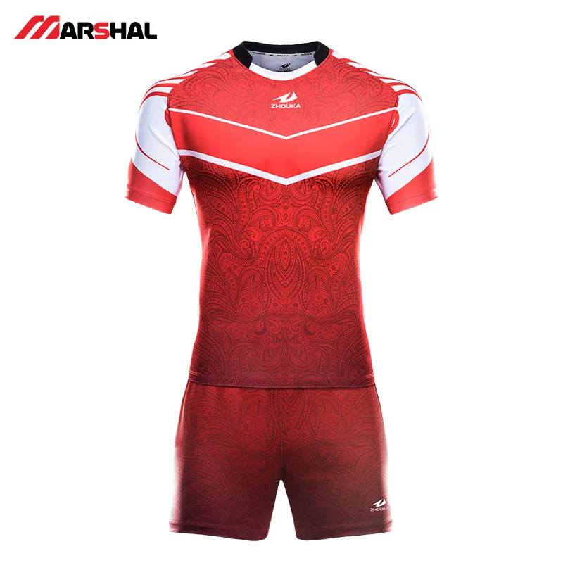 Profesional al por mayor de diseño personalizado de su propio de Rugby Camisetas impresión