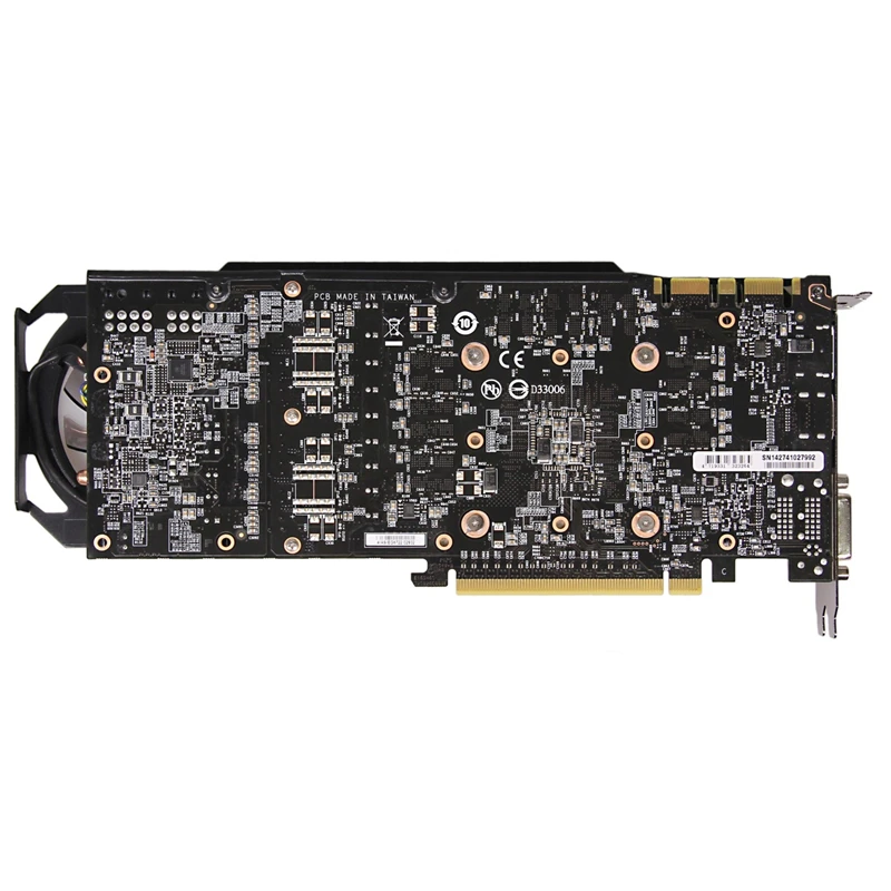 GIGABYTE GV N760OC 2GD графические карты 256Bit GDDR5 GTX760 N760 Rev.2.0 видеокарта для nVIDIA Geforce GTX 760 2 Гб