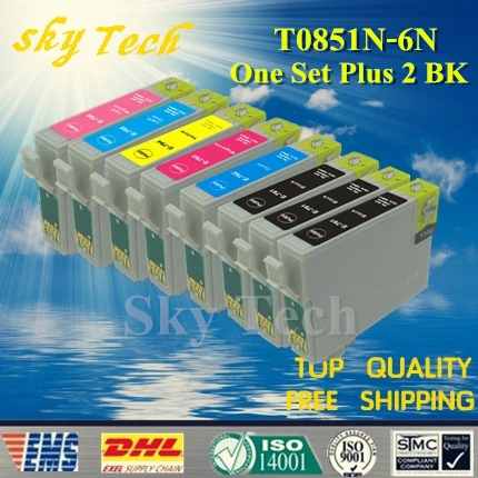 8X 85N Compatible Cartridge For T0851N to T0856N Epson Stylus Photo 1390 / T60 | Компьютеры и офис